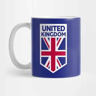 United Kingdom Flag Emblem Mug